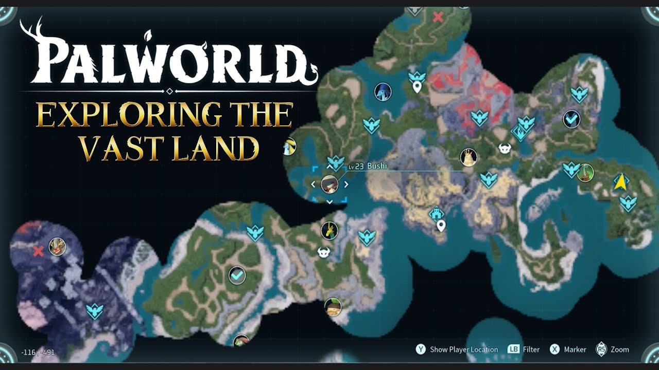 Exploring the Vast World of PALWORLD